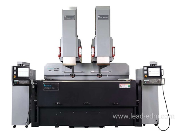 群基牛頭式雙主軸CNC火花機 CNC-1680D CNC-1880D CNC-2390D CNC-3090D